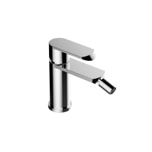 Phase 2.2 GPM Single Hole Bidet Faucet with 1 Lever Handle and Pop-Up Drain Assembly