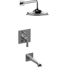 Finezza UNO Tub and Shower Trim Package with 1.8 GPM Single Function Shower Head