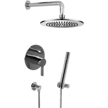 Terra Pressure Balanced Shower System with Shower Head and Hand Shower