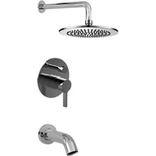 Terra Tub and Shower Trim Package with 1.8 GPM Single Function Shower Head (Less Valve)