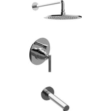 Harley Tub and Shower Trim Package with 1.8 GPM Single Function Shower Head (Less Valve)