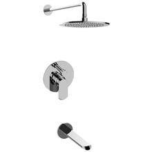 Phase Tub and Shower Trim Package with 1.8 GPM Single Function Shower Head