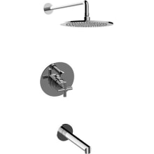 Terra Tub and Shower Trim Package with 1.8 GPM Single Function Shower Head