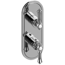 M-Series Transitional 2-Hole Trim Plate with Lever Handles (Vertical Installation)
