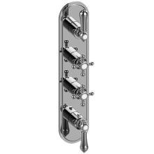M-Series Transitional 4-Hole Trim Plate with Handles (Vertical Installation)