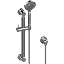 Ametis 1.5 GPM Handshower Package - Includes Hose, Slide Bar, and Wall Supply