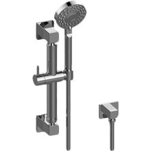 Multi-Function Handshower with 12" Square Grab Bar
