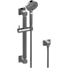 Multi-Function Handshower with 16" Square Grab Bar