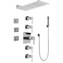 Aqua-Sense Full Square Thermostatic Shower System