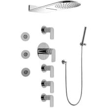 Aqua-Sense Full Round Thermostatic Shower System
