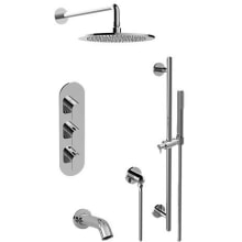Sento Thermostatic Shower System with Shower Head and Hand Shower