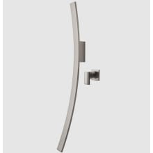 Luna Wall Mounted Vessel Bathroom Faucet and Handle