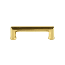 Carre 3" Center to Center Solid Brass Cabinet Handle / Drawer Handle