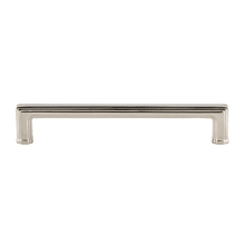 Carre 6" Center to Center Solid Brass Cabinet Handle / Drawer Handle