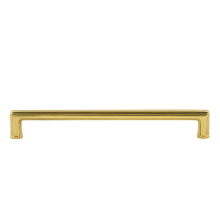 Carre 8" Center to Center Solid Brass Cabinet Handle / Drawer Handle