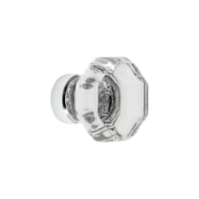 Chambord 1-3/8" Faceted Geometric Luxury Crystal Cabinet Knob / Drawer Knob