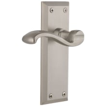 Fifth Avenue Solid Brass Right Handed Non-Turning One-Sided Dummy with Portofino Lever