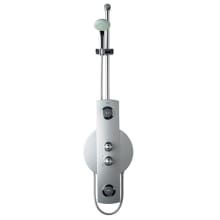 Aquatower Double Handle Hand Shower with 2 Adjustable Body Sprays