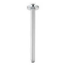 Rainshower 12" Ceiling Shower Arm with Flange and 1/2" Threaded Connection for Grohe Shower Heads