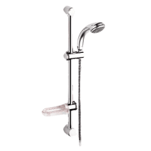 Relexa Multi-Function Hand Shower Package with SpeedClean Technology - Includes Slide Bar, Hose and Bracket