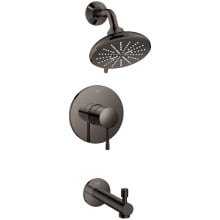 Essence Tub and Shower Trim Package with 1.75 GPM Multi Function Shower Head with DreamSpray, EcoJoy, DripStop, SmartToggle, SpeedClean, and SilkMove Technologies