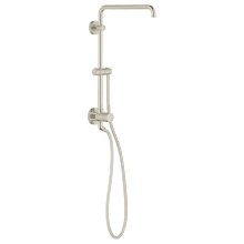 Retro-Fit 2.5 GPM Shower System with Shower Hose and Diverter - Less Shower Head and Hand Shower