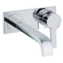 Allure 1.2 GPM Wall Mounted Bathroom Faucet with SilkMove Technology - Less Drain Assembly
