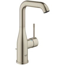 Essence 1.2 GPM Single Hole Bathroom Faucet with SilkMove, QuickFix, EcoJoy Technology and Pop-Up Drain Assembly
