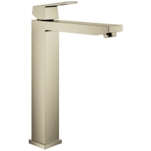 Eurocube 1.2 GPM Single Hole Bathroom Faucet with SilkMove, StarLight, EcoJoy, and QuickFix Technologies