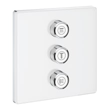 SmartControl Triple Function Diverter Trim Only with EcoJoy - Less Rough-In Valve