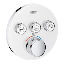 SmartControl Triple Function Thermostatic Valve Trim Only with SmartControl, EcoJoy, and TurboStat - Less Rough-In Valve