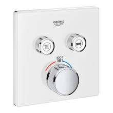 SmartControl Dual Function Thermostatic Valve Trim Only with EcoJoy and TurboStat - Less Rough-In Valve