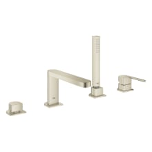 Plus Deck Mounted Roman Tub Filler with Built-In Diverter - Includes Hand Shower