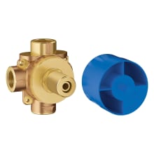 Concetto 1/2" 3-Way Diverter Rough-In Valve (Discrete Functions)