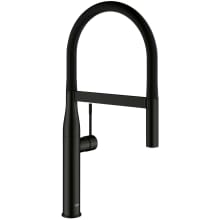 Essence 1.75 GPM Single Hole Pull Out Kitchen Faucet with StarLight and SilkMove Technology