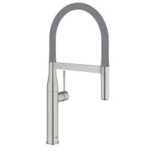 Essence Pre-Rinse Spray Kitchen Faucet with Locking Push Button Control