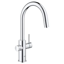 Blue 2.0 1.75 GPM Single Hole Pull Out Kitchen Faucet for Chilled and Sparkling Water