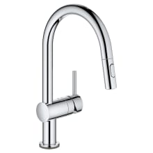 Minta 1.75 GPM Single Hole Pull Down Kitchen Faucet with On/Off Touch Activation