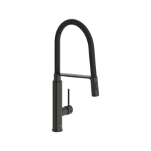 Pre-Rinse Spray Kitchen Faucet with Locking Push Button Control