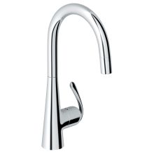 Ladylux3 Pro Pull-Down High-Arc Kitchen Faucet with 2-Function Locking Sprayer