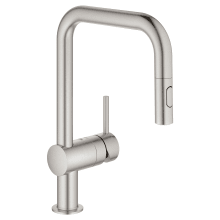 Minta 1.75 GPM Single Hole Pull Down Kitchen Faucet
