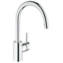 Concetto Pull-Down High-Arc Kitchen Faucet with Dual Function Locking Sprayer