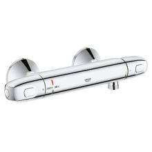Grohtherm Thermostatic Valve and Shower Trim with 1/2" Hand Shower Outlet