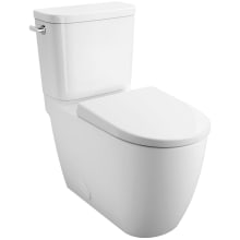 Essence 1.28 GPF Two Piece Elongated Chair Height Toilet with Left Hand Lever - Seat Included