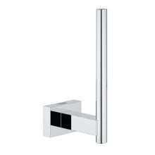 Essentials Cube Wall Mounted Spring Bar Toilet Paper Holder
