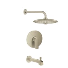 Defined Tub and Shower Package with 1.8 GPM Multi Function Shower Head - Valve Included
