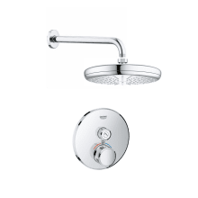 SmartControl Shower System with Shower Head, Shower Arm, Valve Trim, and Rough In