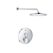 Grohtherm Thermostatic Shower Only Package with 1.75 GPM Single Function Shower Head - Valve Included