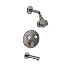 Grohtherm Thermostatic Tub and Shower Package with 1.75 GPM Multi Function Shower Head - Valve Included