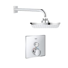 SmartControl Shower System with Shower Head, Shower Arm, Valve Trim, and Rough In